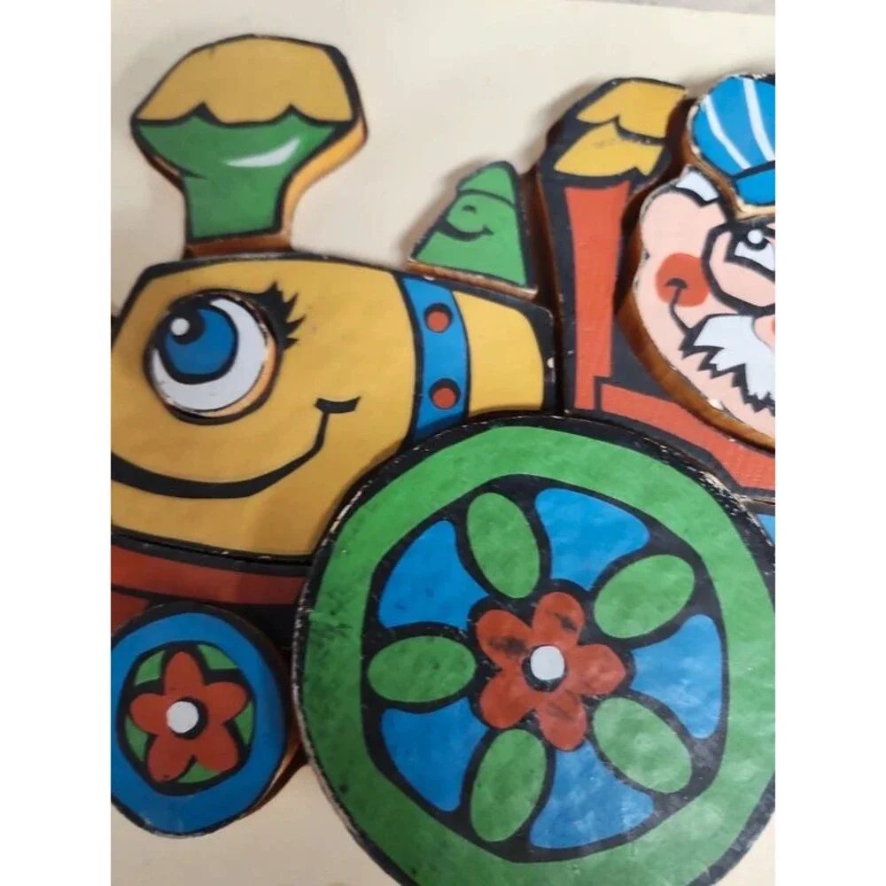 Rainbow crafts wooden puzzle